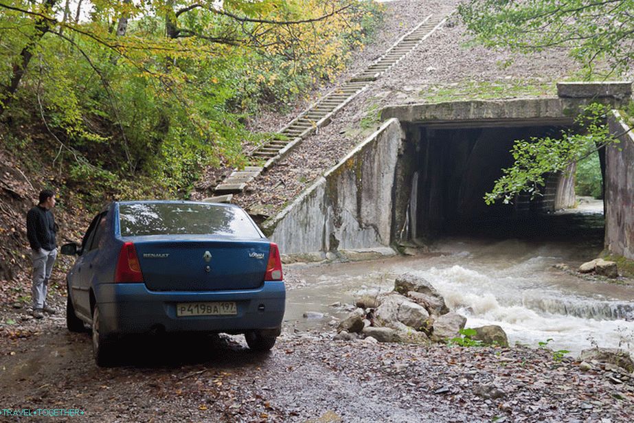 Not every tunnel can be reached by ordinary car