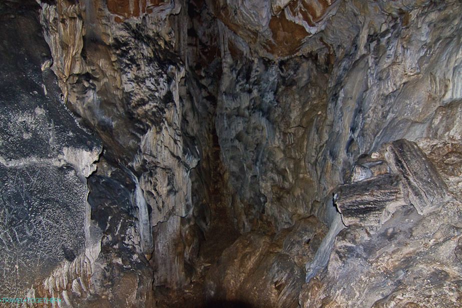 The second hall of the cave Terpi-Koba