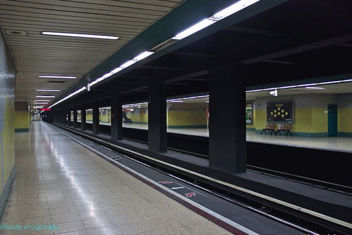 Metro in Ankara. Turkey.