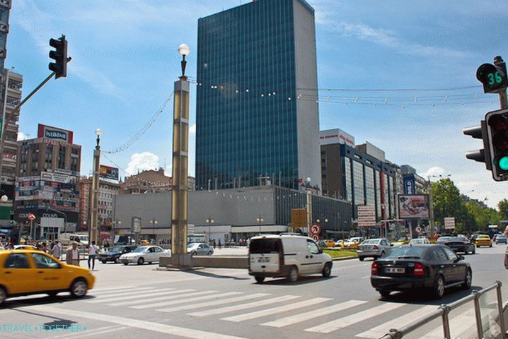 Ankara's modern center.