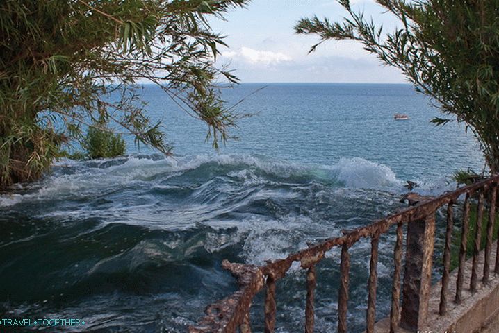 Lower Düden Waterfall. Antalya.