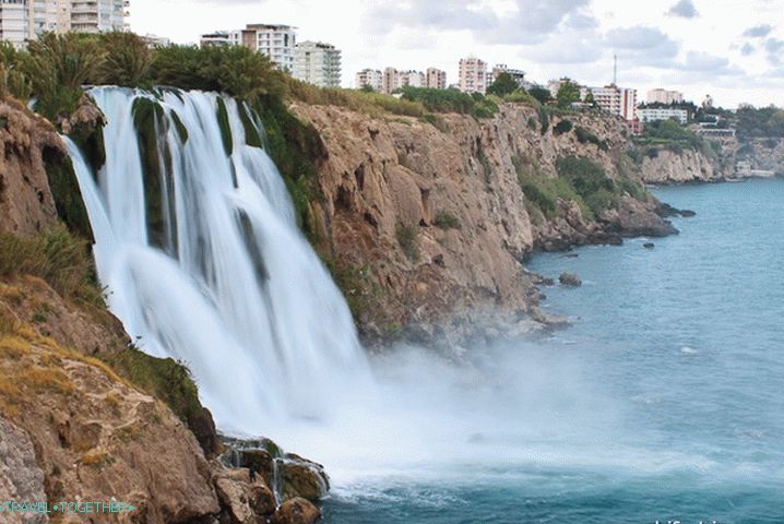 Lower Düden Waterfall. Antalya.