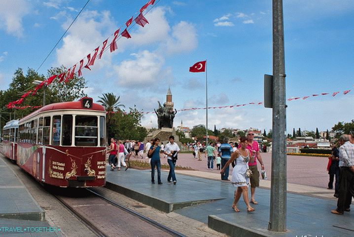 Near the old city of Antalya. Turkey.