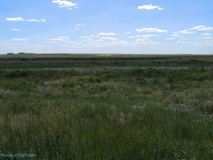 Arkaim. Settlement underground.