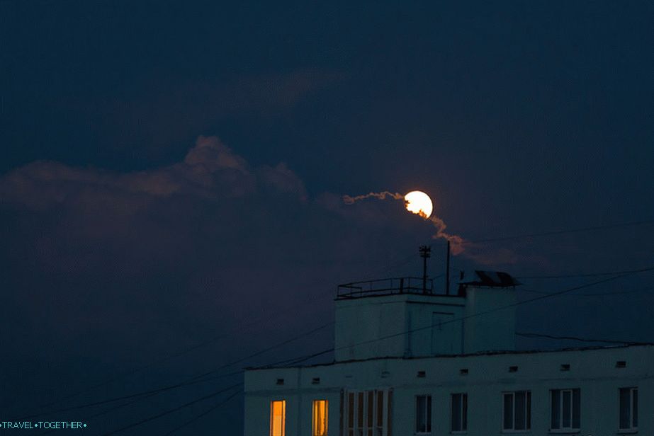 The city is almost asleep