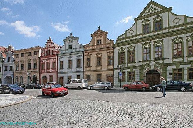 Square in Hradec Kralove