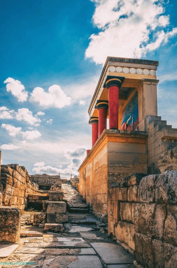 Knossos Palace on Crete