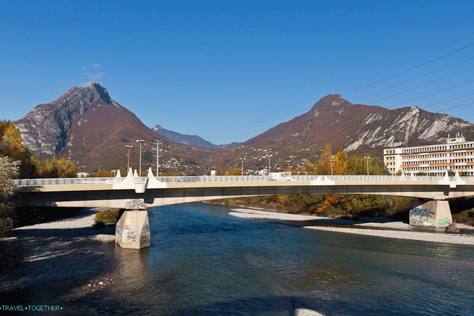 French mountains in Grenoble