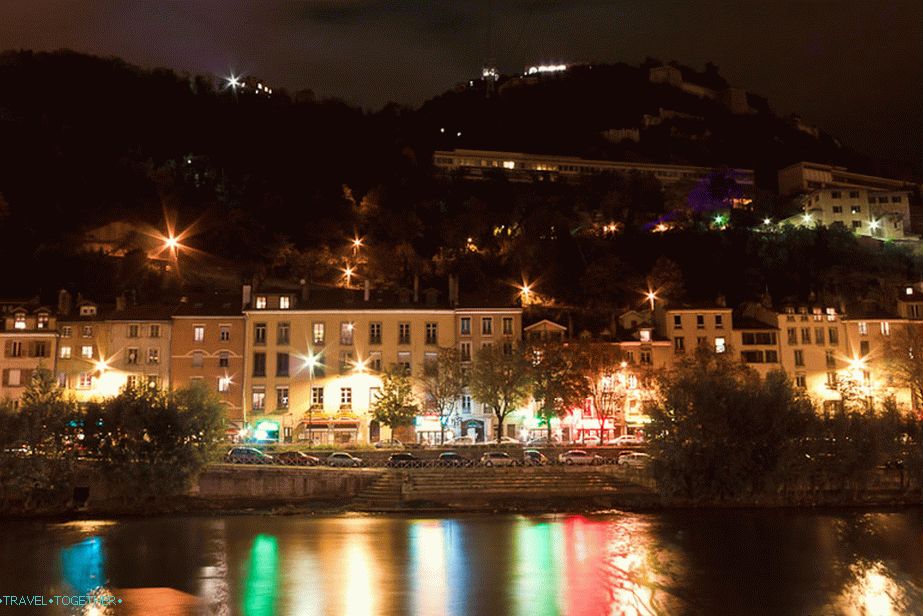 Grenoble at night