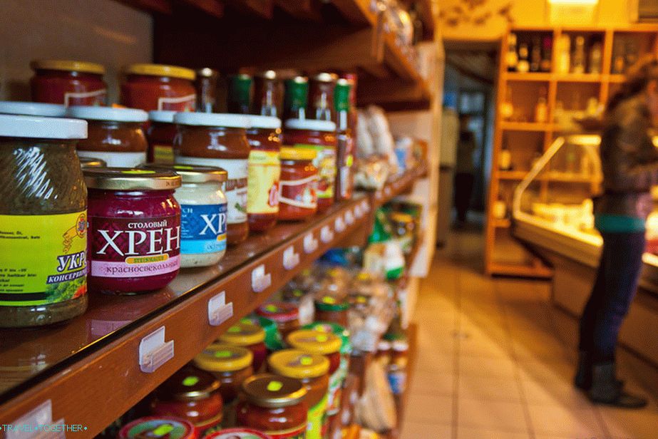 Russian store in Grenoble