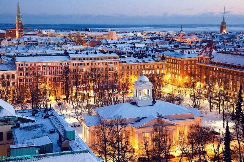 Helsinki in winter