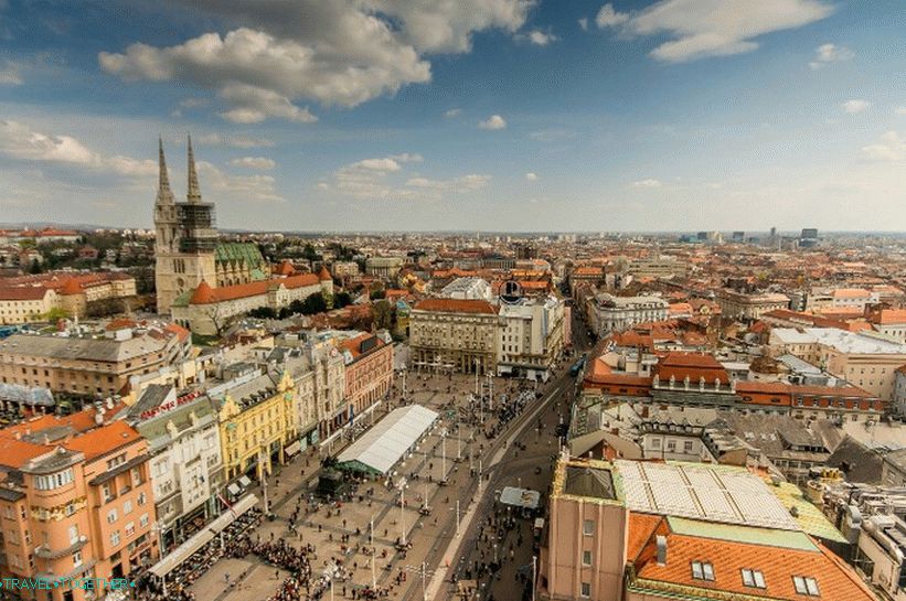 Zagreb - the capital of Croatia