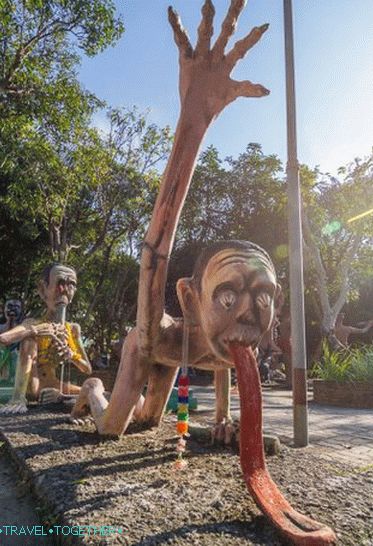 This freak apparently tries to escape, and in the course is not successful