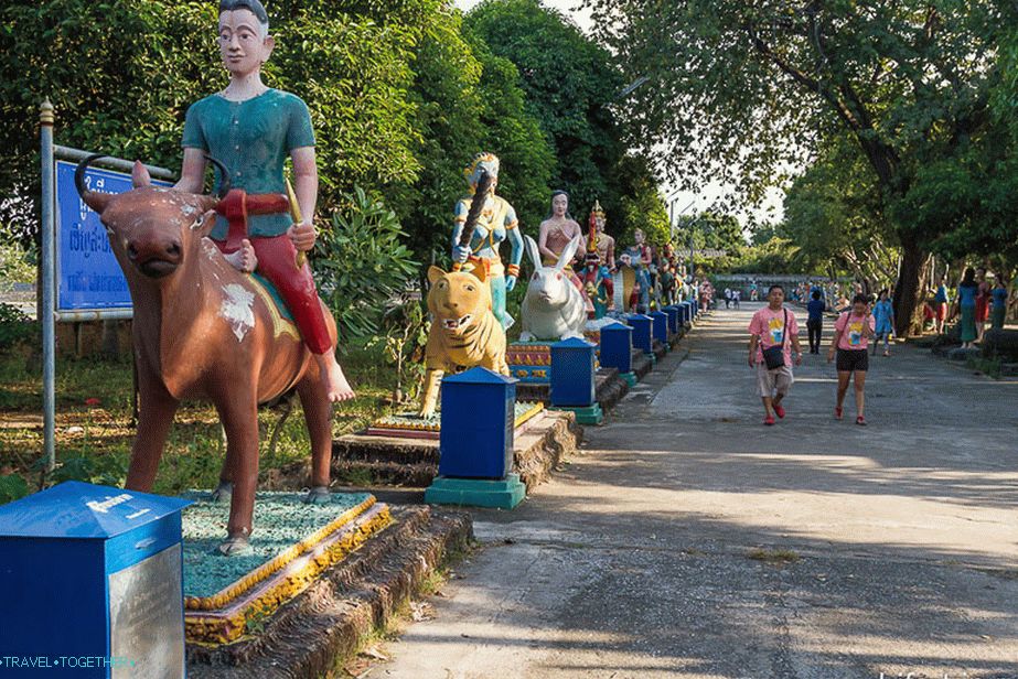 All those born in different years need to put their donation in the blue boxes