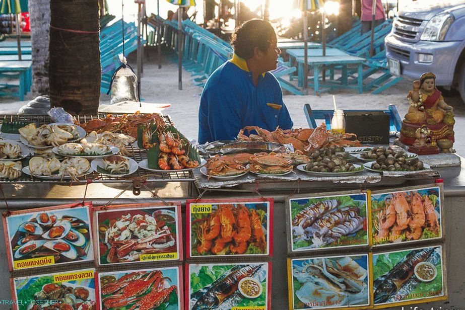 Along the waterfront solid cafe