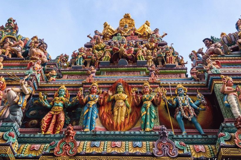 Sri Veeramakaliamman Temple in Singapore - in the Little India quarter