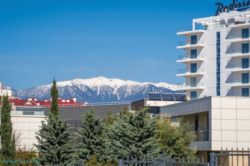 Imereti Embankment in Adler - the road to heaven