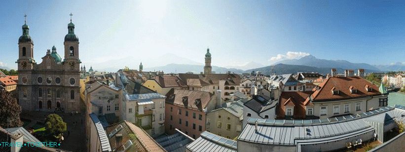 Panorama of Innsbruck