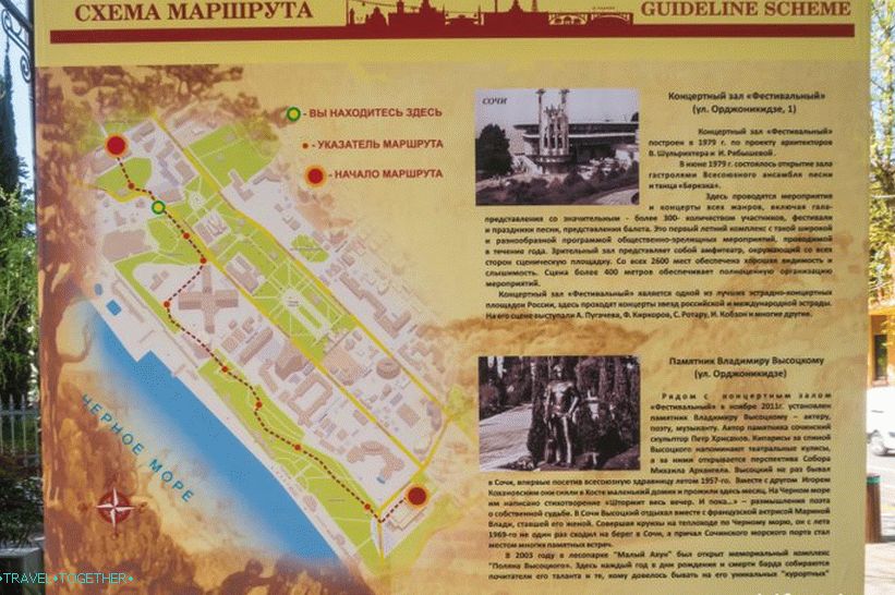 Historical Boulevard in Sochi - a secret walking area