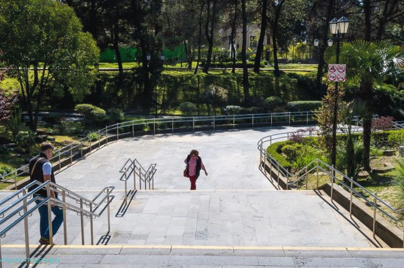 Historical Boulevard in Sochi - a secret walking area