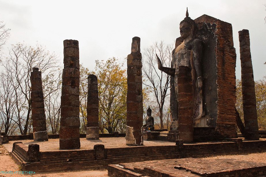 Wat Saphan Hin in Sukhothai