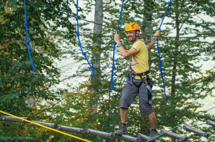 Yeti Jungle Rope Park at Rosa Khutor