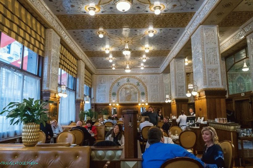 Cafe Imperial in Prague