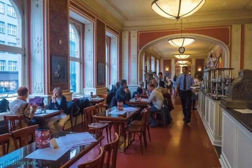 Cafe Louvre - a place for a cultural breakfast in Prague