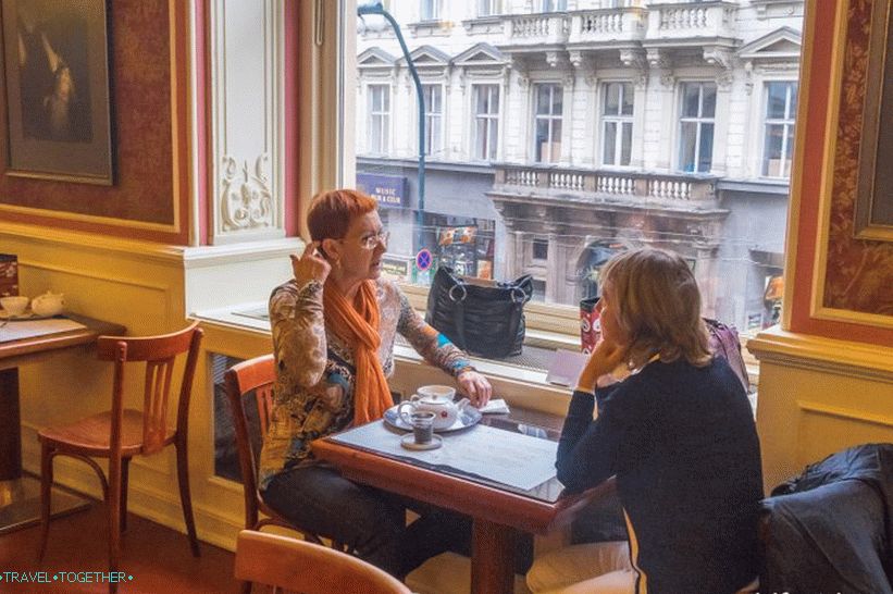 Cafe Louvre - a place for a cultural breakfast in Prague
