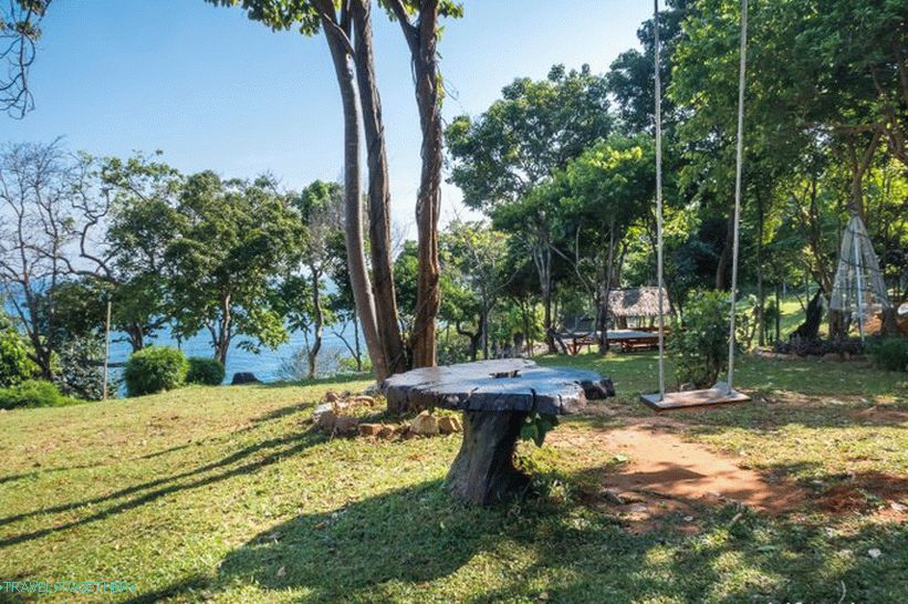 Cafe Monkey Bar on Phi Phi - for introverts and meeting dawn