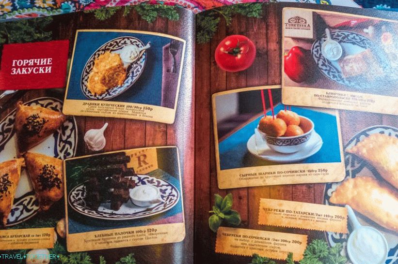 Cafe Tubeteyka in Sochi - an oasis of oriental cuisine