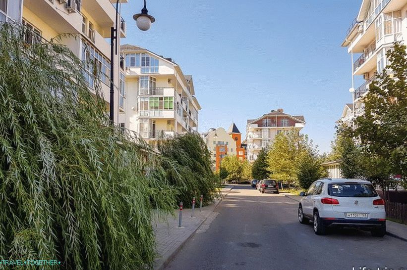 Before leaving, walked around the area of   Europe, where I would live