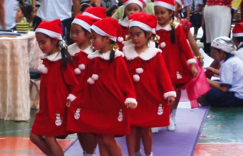 European New Year in Thailand