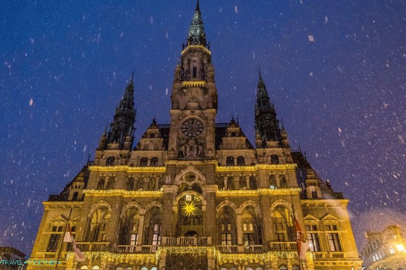 It's beautiful when it snows