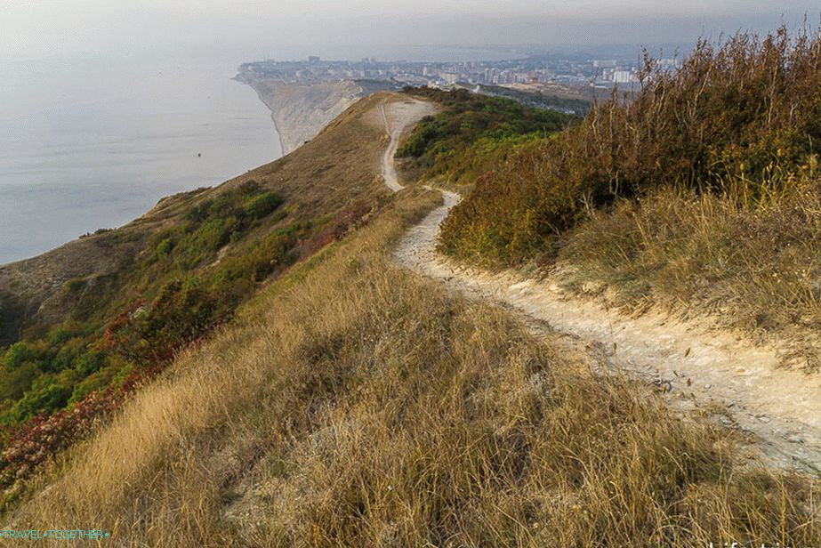Before leaving, ran to the Bald Mountain in Anapa