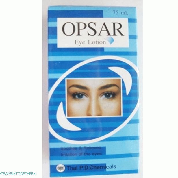 Opsar - eye drops, relieve irritation and fatigue, analogue vizin