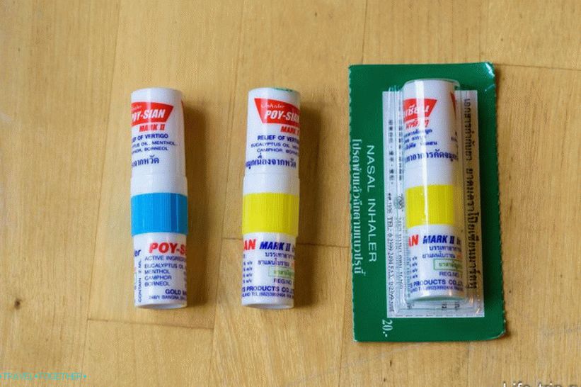 Thai mentors with menthol and camphor