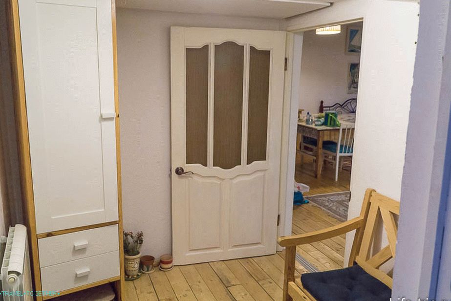 Hallway, view of the room