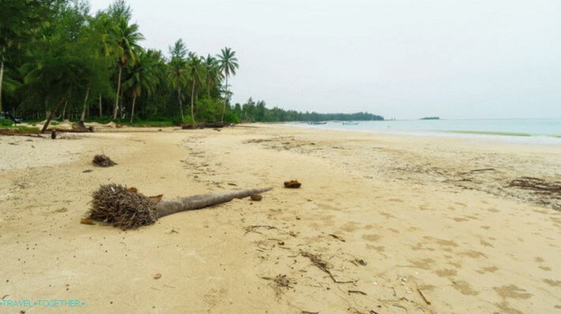Bang Sak Beach in Khao Lak