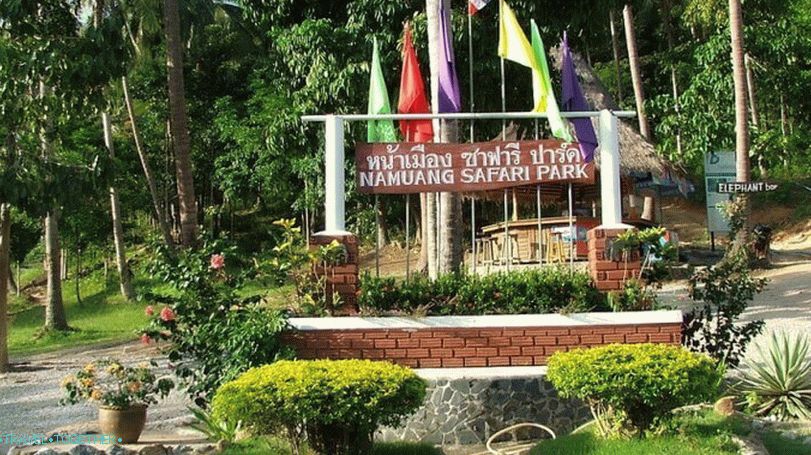 Safari Park Namuang on Samui