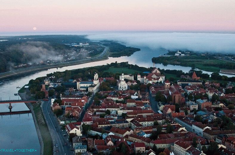 Panorama of Kaunas