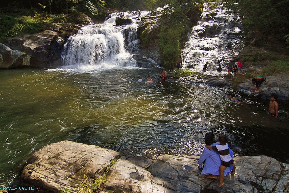 At the very top of Khlong Nam Lai Waterfall