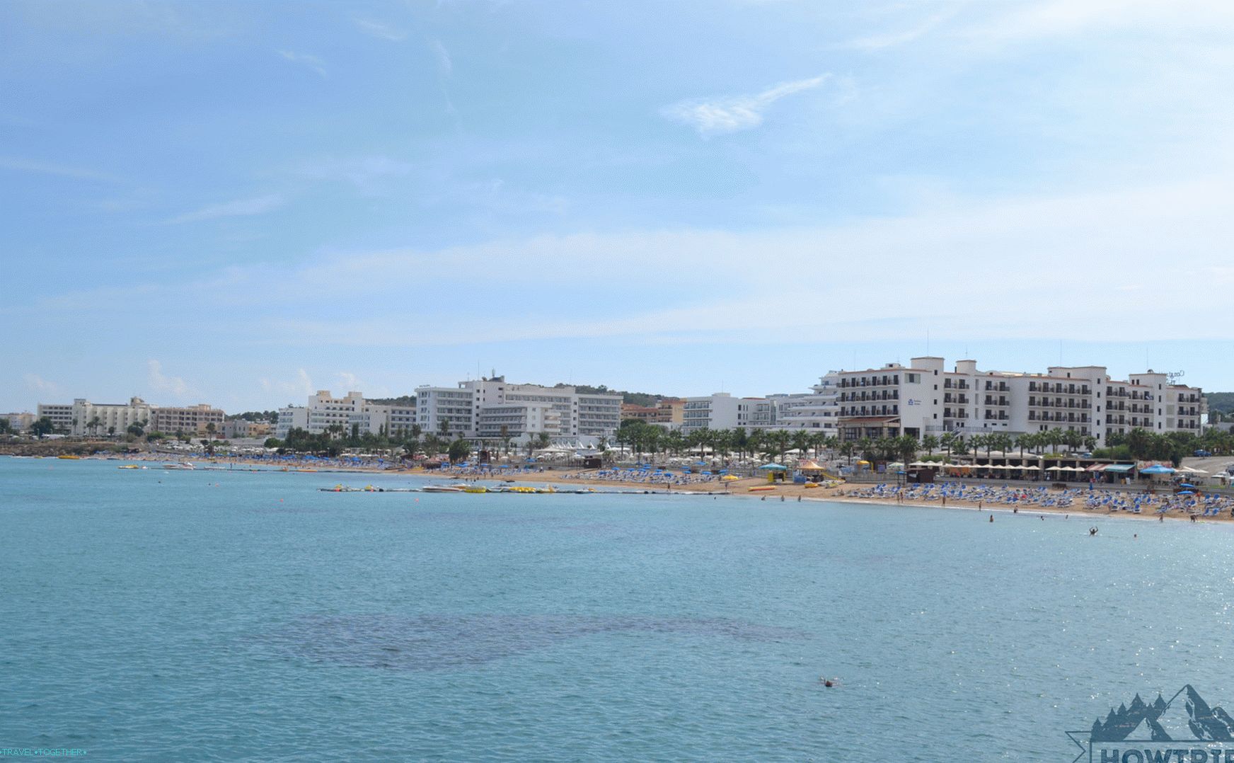 View of Protaras Beach