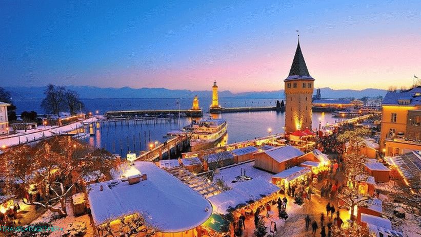 Lake Constance in winter