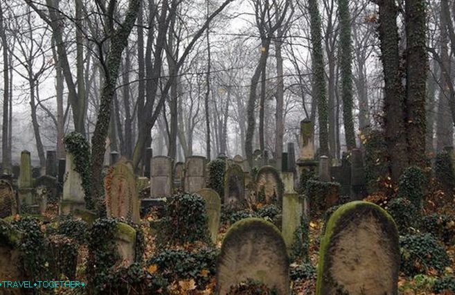 Jewish cemetery in Kazimierz
