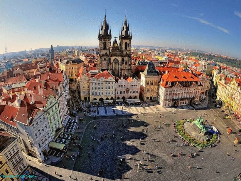 Old Town Square in Prague