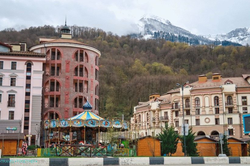 Krasnaya Polyana, near Sochi - 4 in 1, the whole truth about the resort