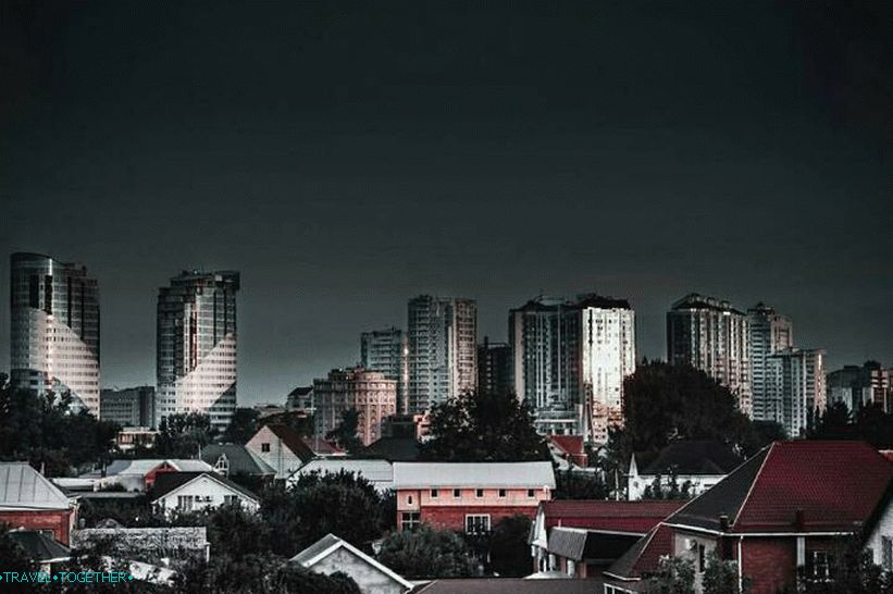 Panorama of Krasnodar. Photo - @urbanblacck