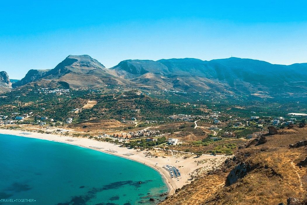 Beach season in Crete