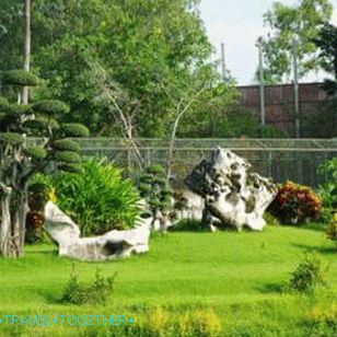Park of million-year stones in Pattaya